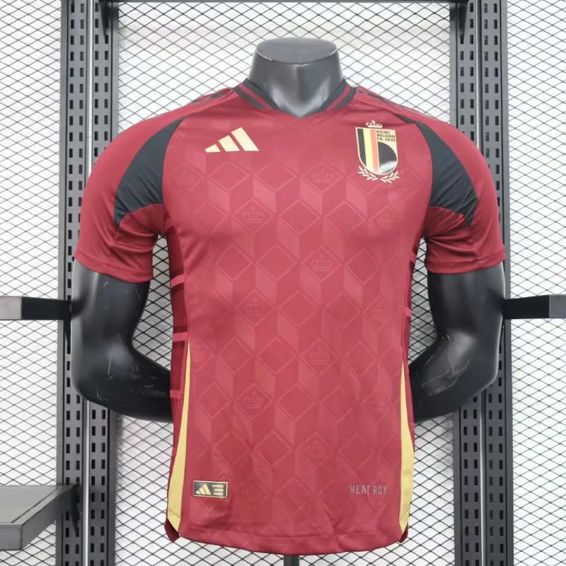 Belgium Authentic Soccer Jersey Home Shirt EURO 2024
