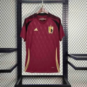 Belgium Soccer Jersey Home Custom Shirt EURO 2024