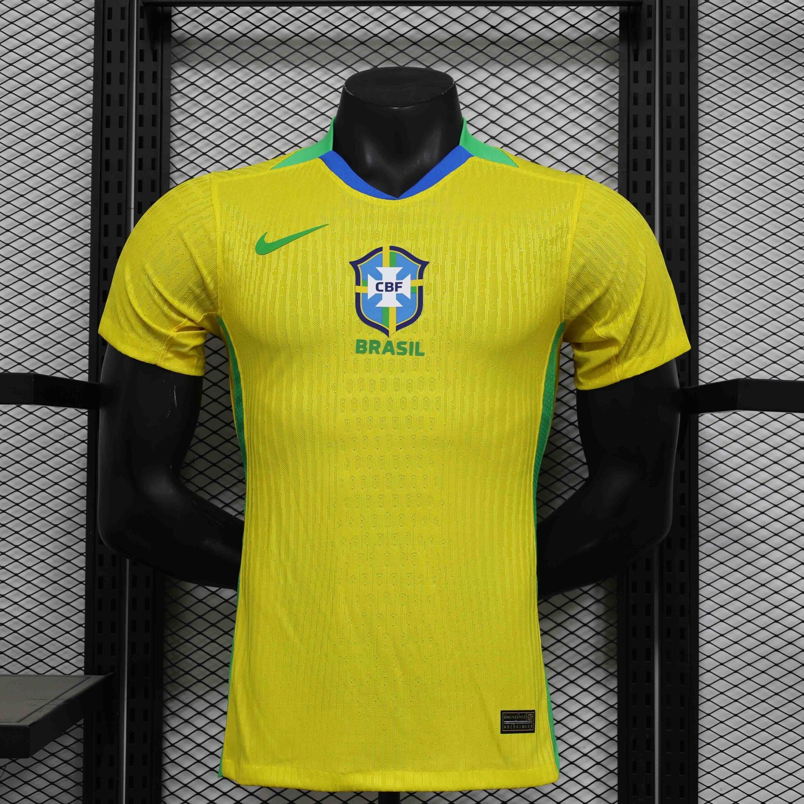 Brazil Authentic Soccer Jersey Home Shirt 2025