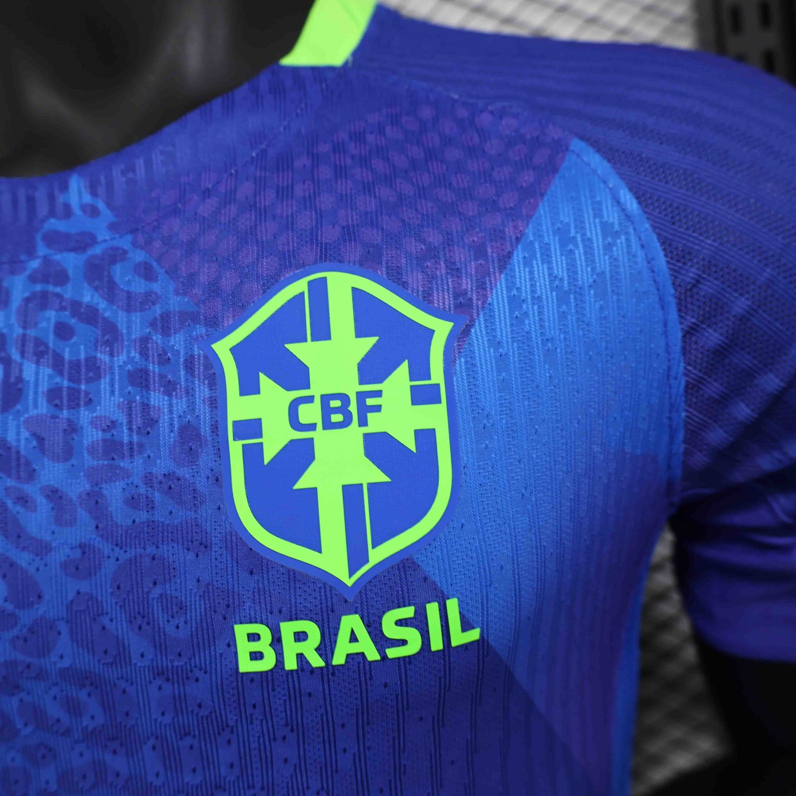 Brazil Authentic Soccer Jersey Away Shirt 2025 - Image 6