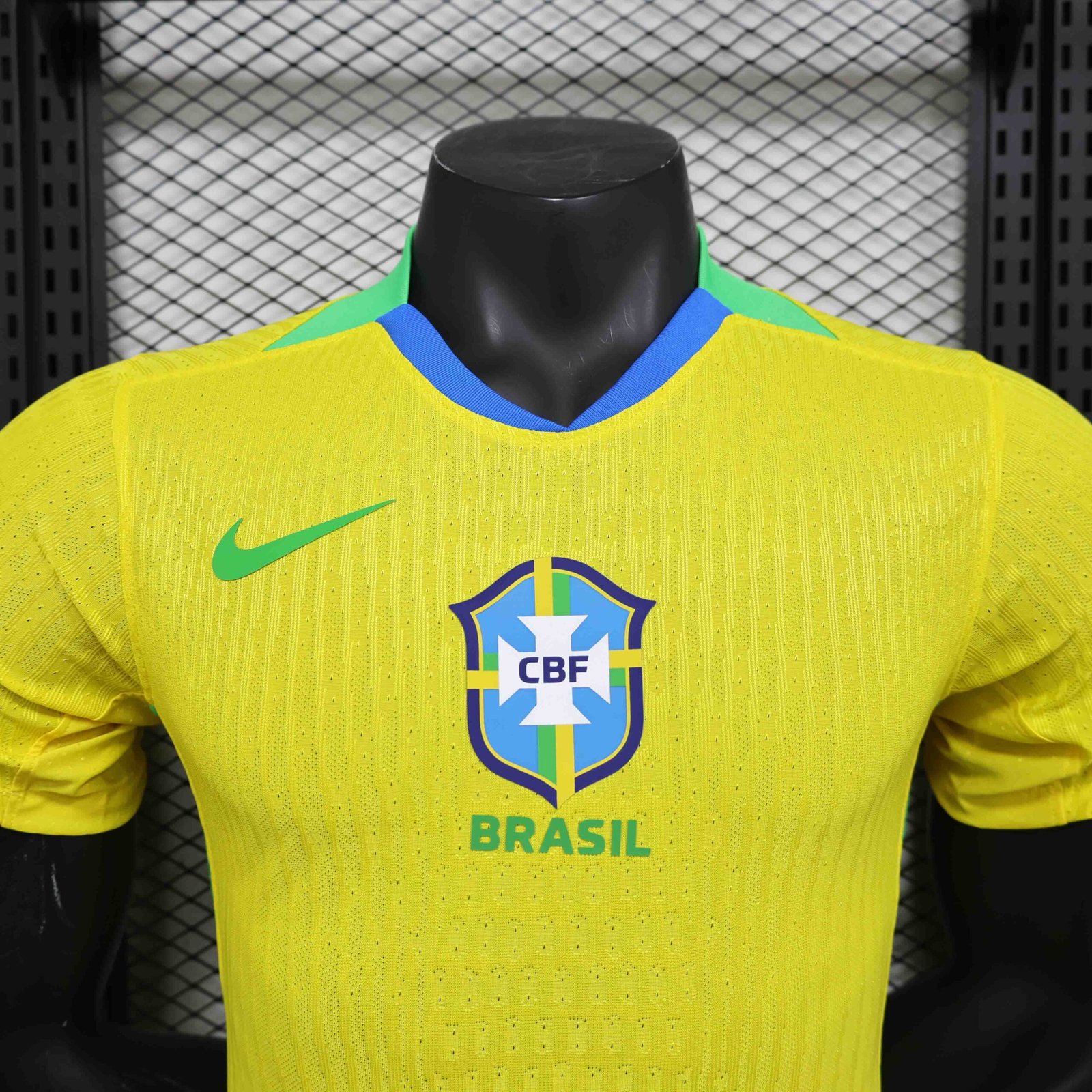 Brazil Authentic Soccer Jersey Home Shirt 2025 - Image 4