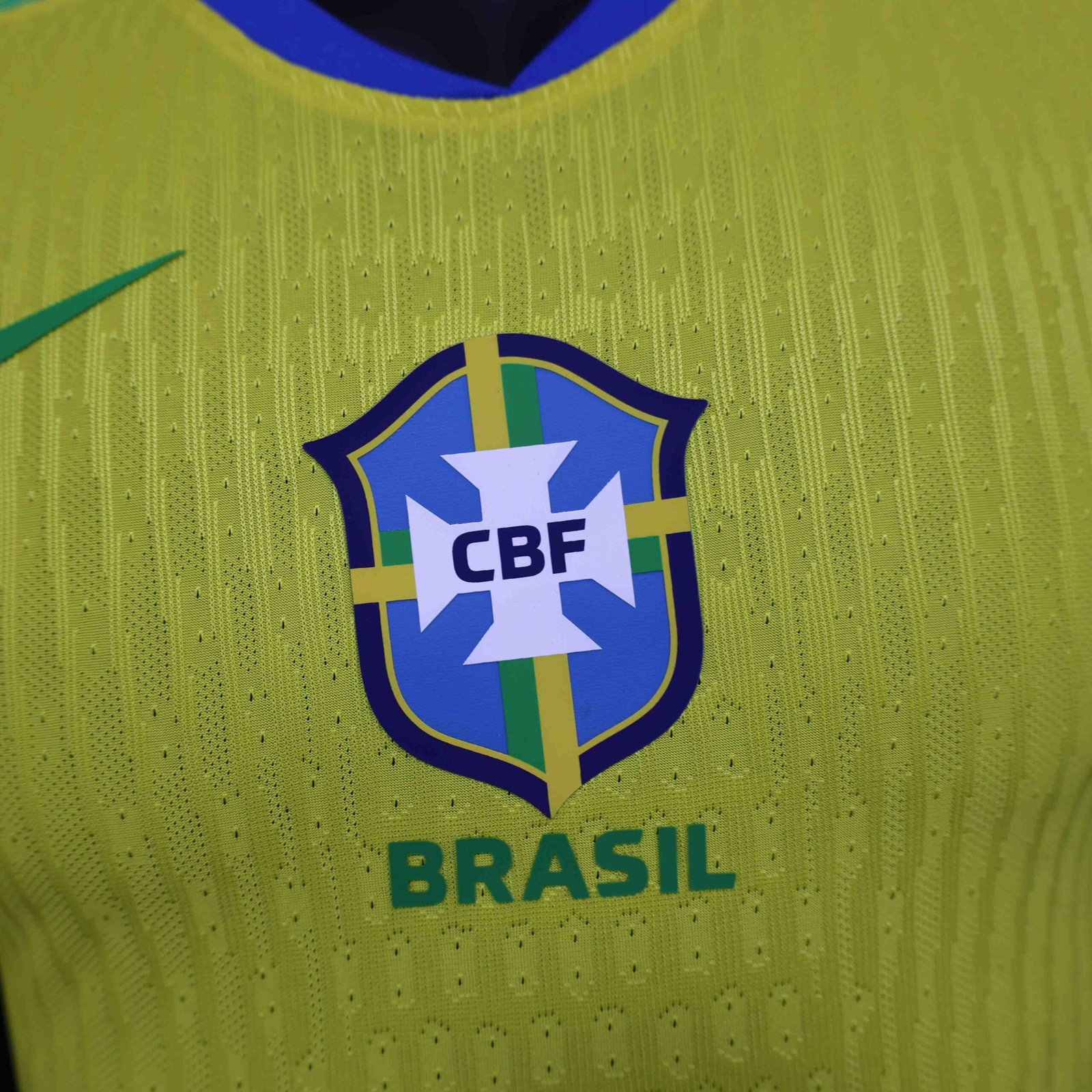 Brazil Authentic Soccer Jersey Home Shirt 2025 - Image 5