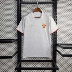 England Soccer Jersey White Comma Special Edition Kit Custom Shirt EURO 2024