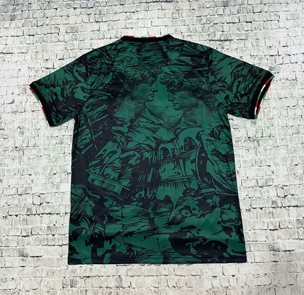 Italy Soccer Jersey Green Special Edition Custom Shirt 2024 - Image 3