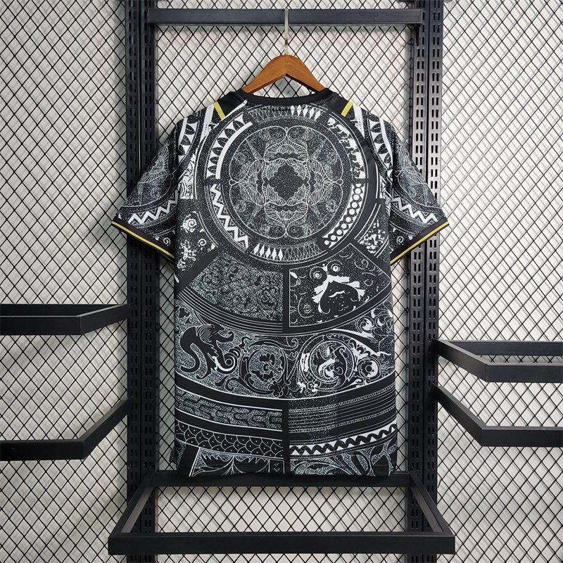 Italy Soccer Jersey Black Special Edition Custom Shirt 2024 - Image 3