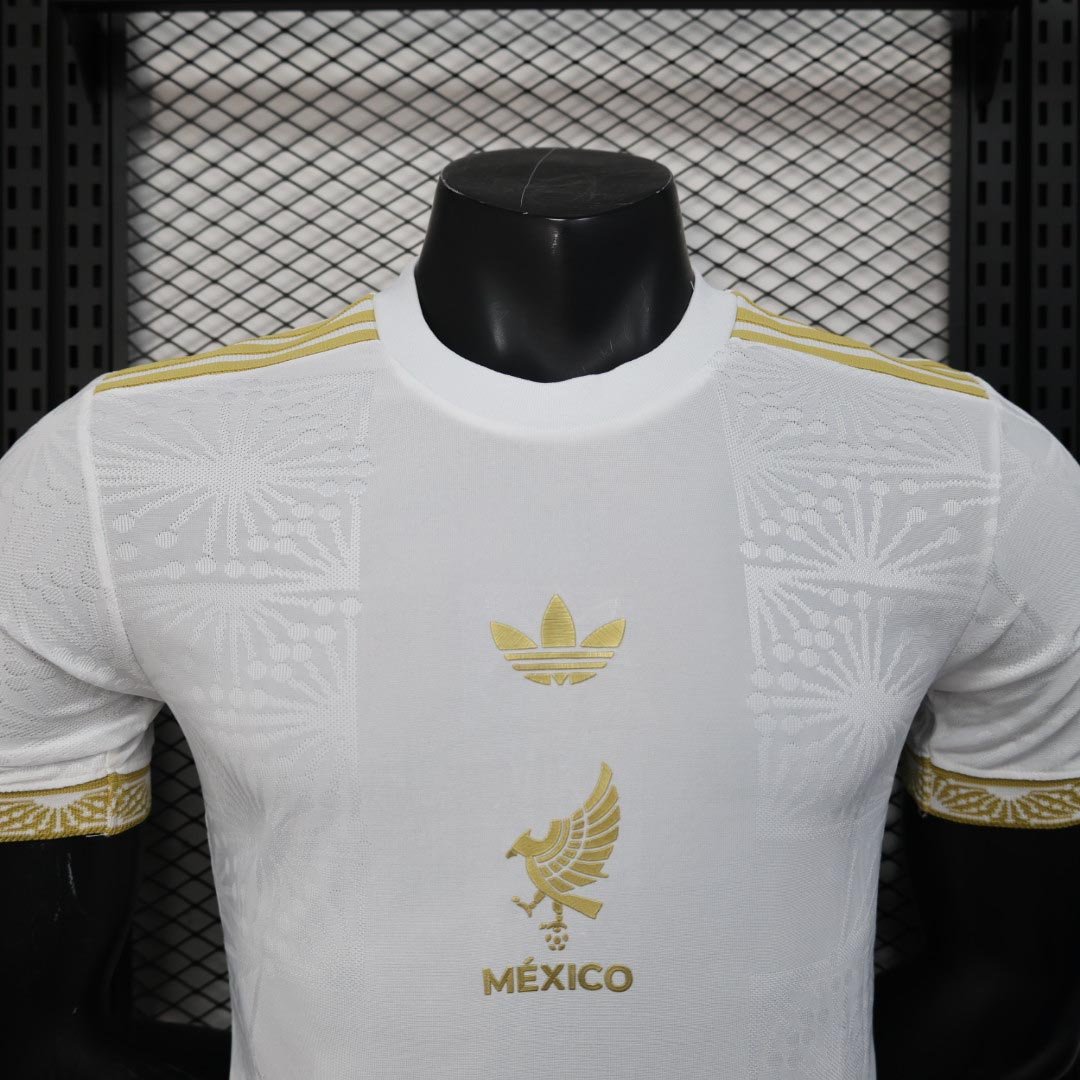 Mexico Authentic White Special Soccer Jersey 2025 - Image 4