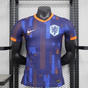 Netherlands Authentic Soccer Jersey Away Shirt EURO 2024