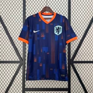 Netherlands Soccer Jersey Away Custom Shirt EURO 2024