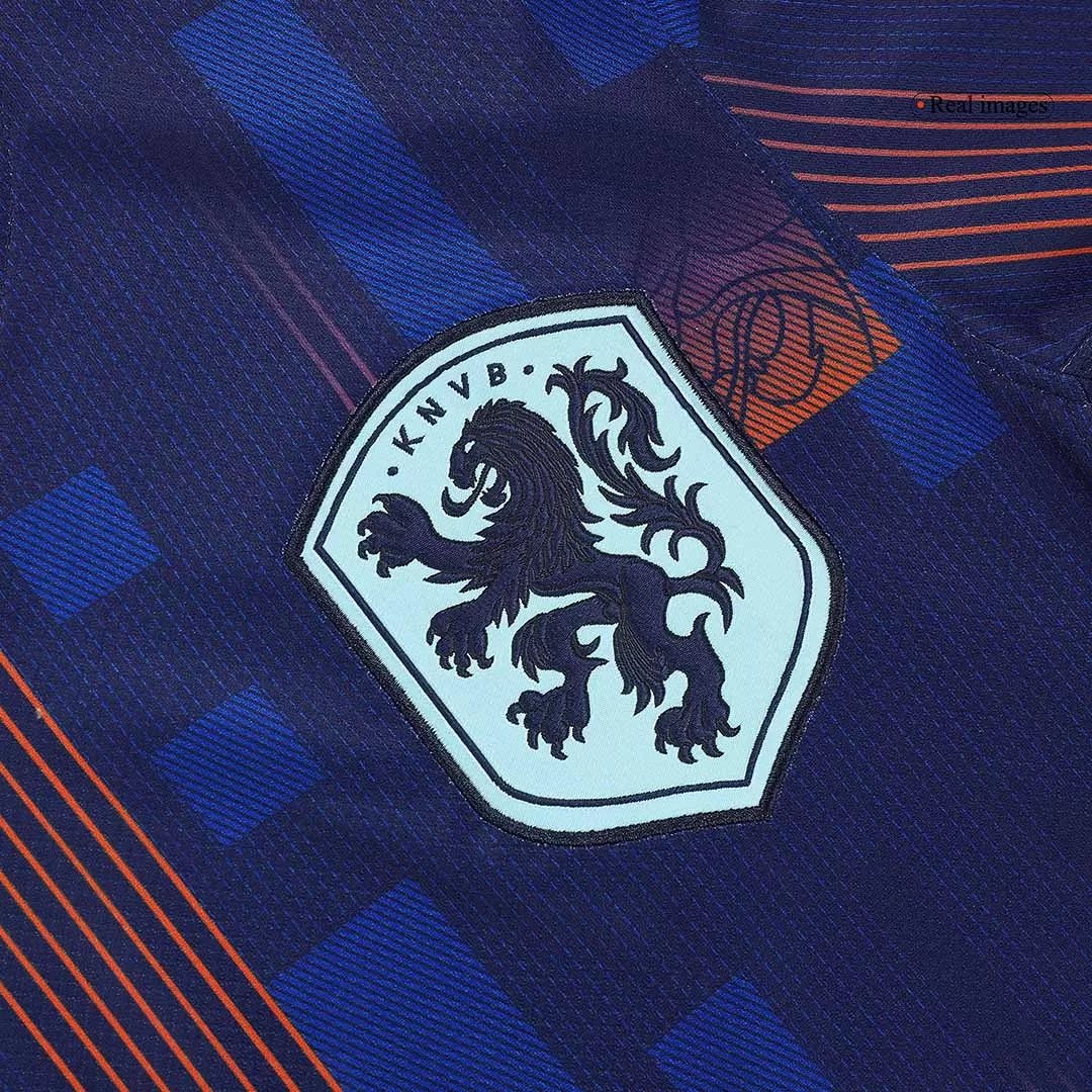 Netherlands Soccer Jersey Away Custom Shirt EURO 2024 - Image 5