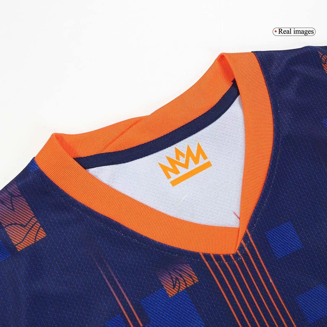 Netherlands Soccer Jersey Away Custom Shirt EURO 2024 - Image 7
