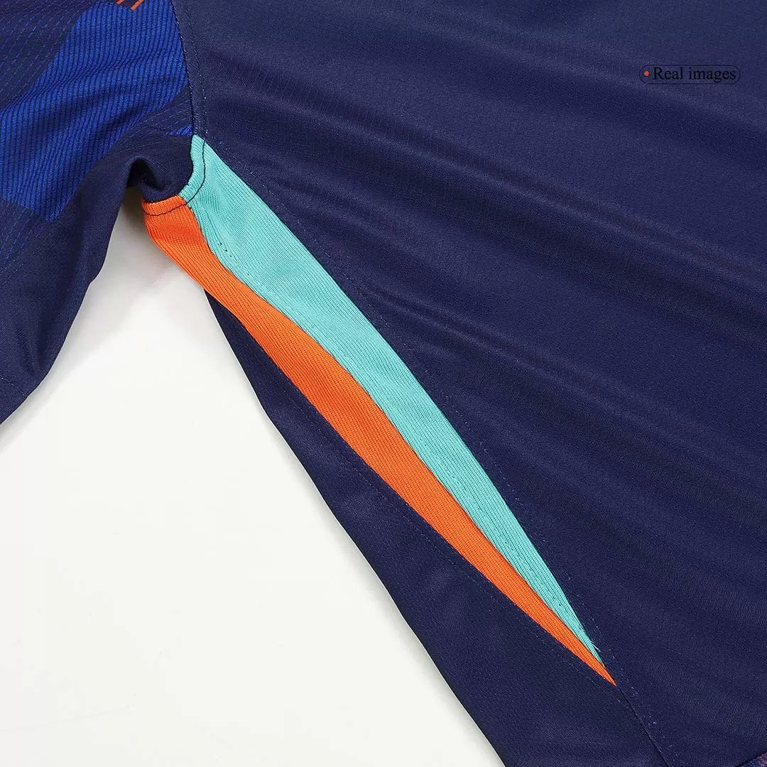 Netherlands Soccer Jersey Away Custom Shirt EURO 2024 - Image 9