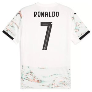 Ronaldo #7 Portugal Soccer Jersey Away Shirt 2025
