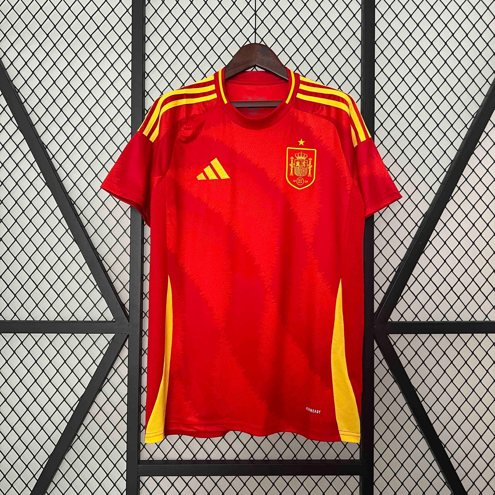 Spain Soccer Jersey Home Custom Shirt EURO 2024