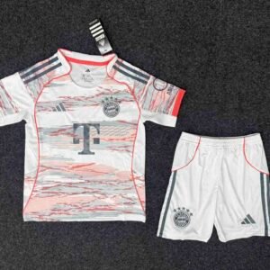 Bayern Munich Away Kids Kit Jerseys+Shorts 2025/26