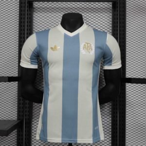 Argentina Authentic Soccer Jersey Shirt 2024 50th Anniversary