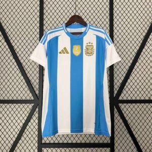 Argentina Soccer Jersey Home Custom Shirt 2024