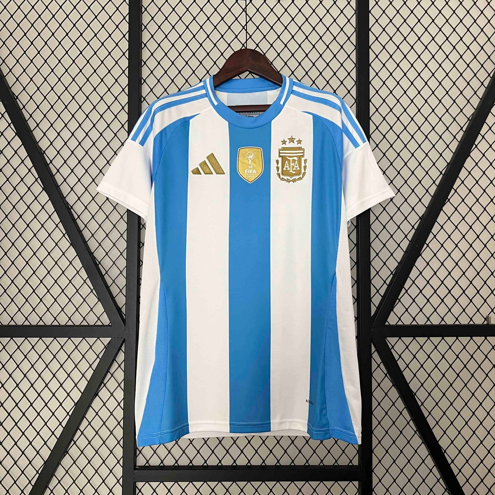 Argentina Soccer Jersey Home Custom Shirt 2024