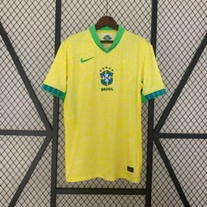 Brazil Soccer Jersey Home Custom Shirt Copa America 2024