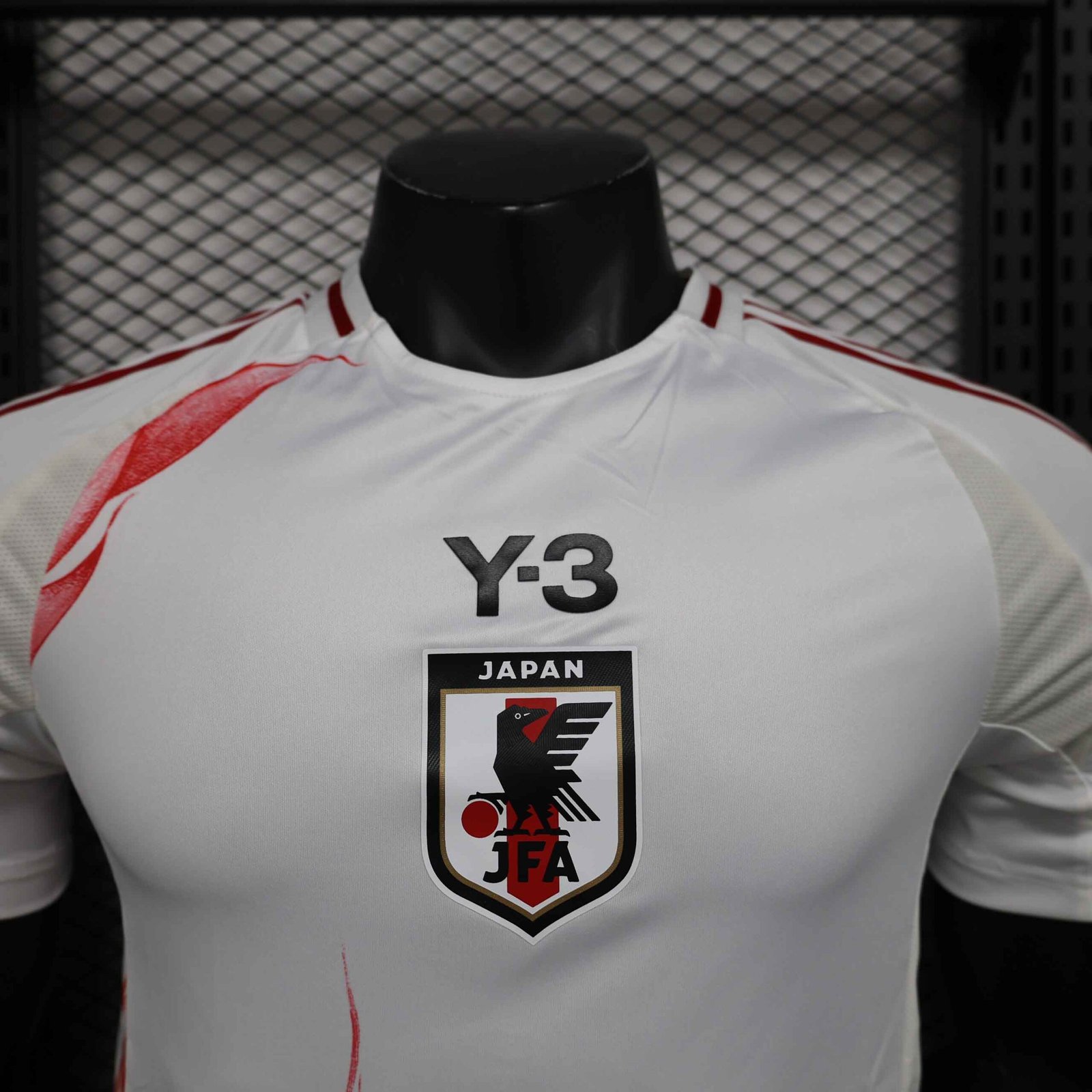 Japan X Y-3 Authentic Soccer Jersey Away Shirt 2024 - Image 5