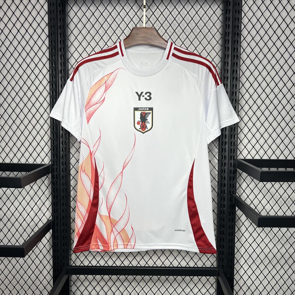 Japan X Y-3 Soccer Jersey Away Custom Shirt 2024