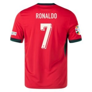 Ronaldo #7 Portugal Soccer Jersey Home Shirt EURO 2024