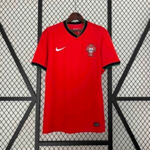 Portugal Soccer Jersey Home Custom Shirt EURO 2024