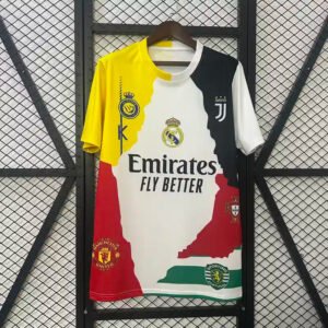 Cristiano Ronaldo Commemorative Edition Shirt 2025/26 - All Club Mix
