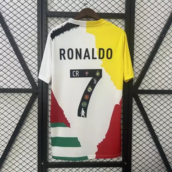 Cristiano Ronaldo Commemorative Edition Shirt 2025/26 - All Club Mix - Image 3