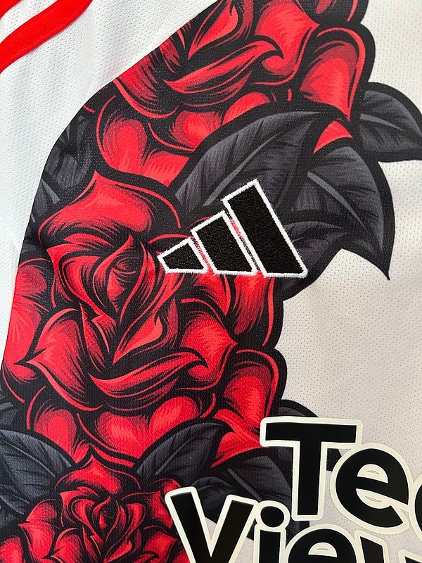 Manchester United Red & White Special Edition Football Jersey Shirt 2025/26 - Image 5