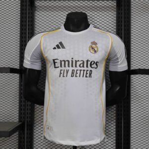 Real Madrid Authentic Soccer Jersey Home Shirt 2025/26